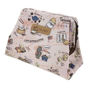 Waterproof Taiwan Large Opening Cosmetic Bag